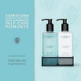 thumbnail image 3 of Pecksniffs Sandalwood and Vanilla Moisturizing Hand Wash and Hand Lotion in a Black Mesh Caddy | 300ml/10.14 Fl oz, 3 of 10