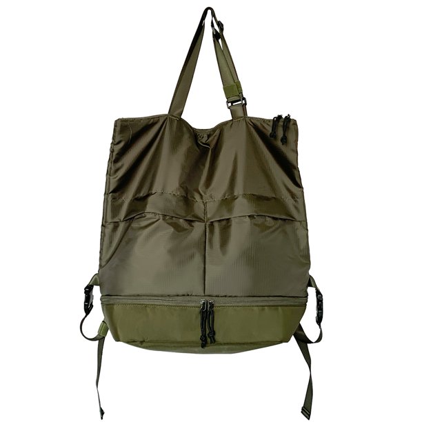 Mochila de viaje Bolso deportiva de gran capacidad para mujeres Hombres Mochila escolar (Verde militar)