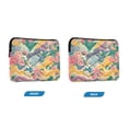 thumbnail image 7 of FORMRS 15-15.6 inch Laptop Sleeve Case Soft Carrying Quilted Computer Bag Cover, Yellow Floral Wave, 7 of 7