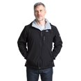 thumbnail image 2 of Trespass - Chaqueta softshell modelo Vander para hombre (Negro), 2 of 4