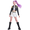 Rumi, variant on HTQWLP 3 Piece Halloween Popular Singers Costume, Halloween Role Play Girls Pop Star Fancy Dress Outfits, Halloween Party Stage Performance Dress up for Girls, Black/100