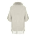 thumbnail image 4 of LOVZFMLL Cardigan pour Femmes, Chandail Décontracté à Manches Longues en Tricot, 4 of 7