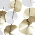 thumbnail image 5 of DecMode Gold Metal Cutout Floral Wall Decor with White Accents, 5 of 14