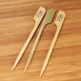 thumbnail image 3 of BambooMN Fish Food Marking Bamboo Paddle Skewer Picks - 3.5" (8.9cm) - 10,000 Pieces, 3 of 5