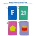 thumbnail image 4 of Carson Dellosa Early Learning Flash Cards, 4 Per Set, 2 Sets, 4 of 6