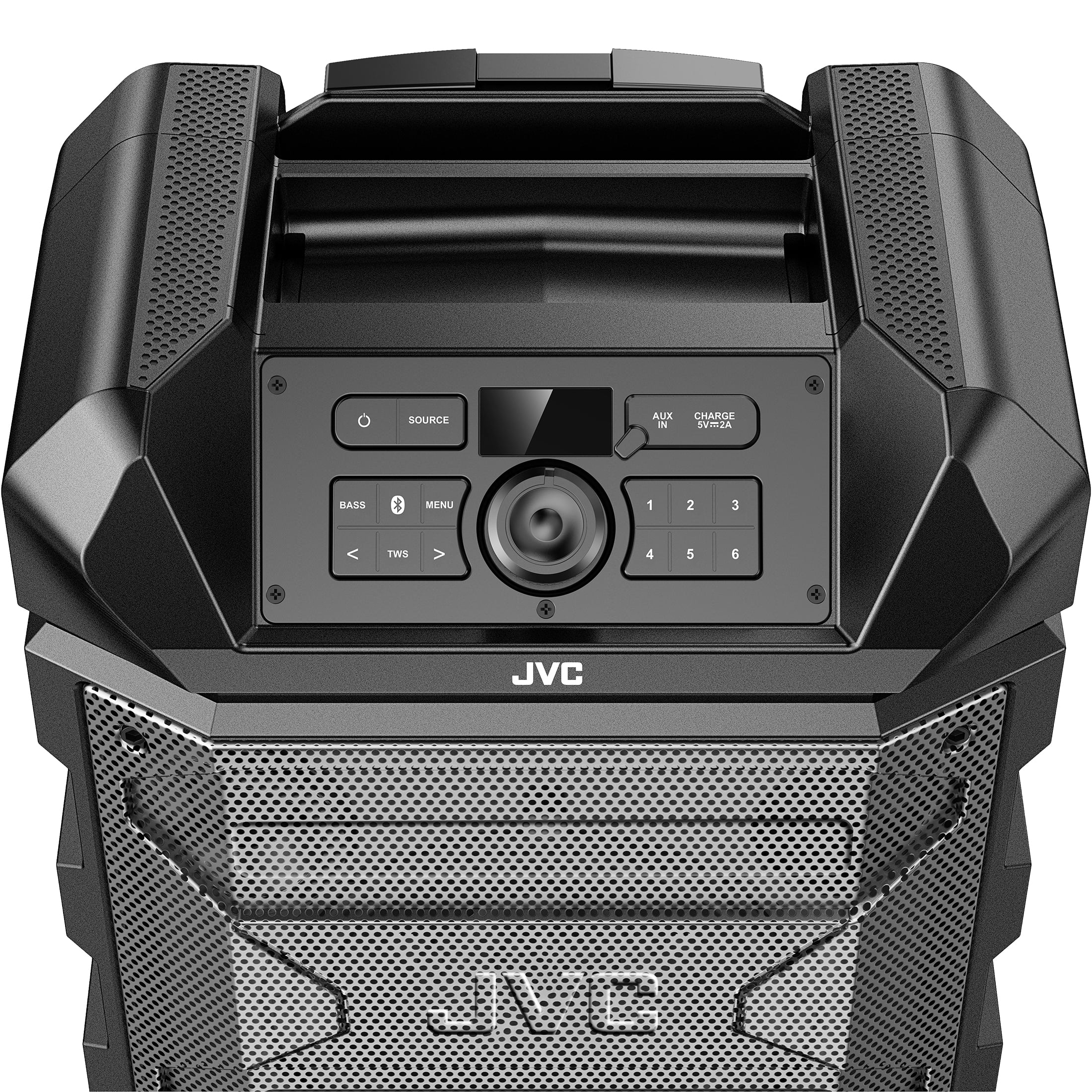 JVC Trailgator 120 Rugged Portable Speaker, Black