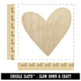thumbnail image 2 of Thank You in Heart Wood Shape Unfinished Piece Cutout Craft DIY Projects - 6.25 Inch Size - 1/8 Inch Thick, 2 of 7