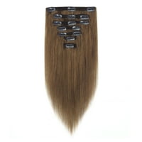 Hair Extensions Florata 16 22 Grade 6a 100 Remy Human Hair Weft Extensions Natural