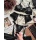 thumbnail image 4 of Conjunto de lencería íntima para mujer, ropa interior, sujetador con aros y bragas, Liga de encaje, 2024, 4 of 5