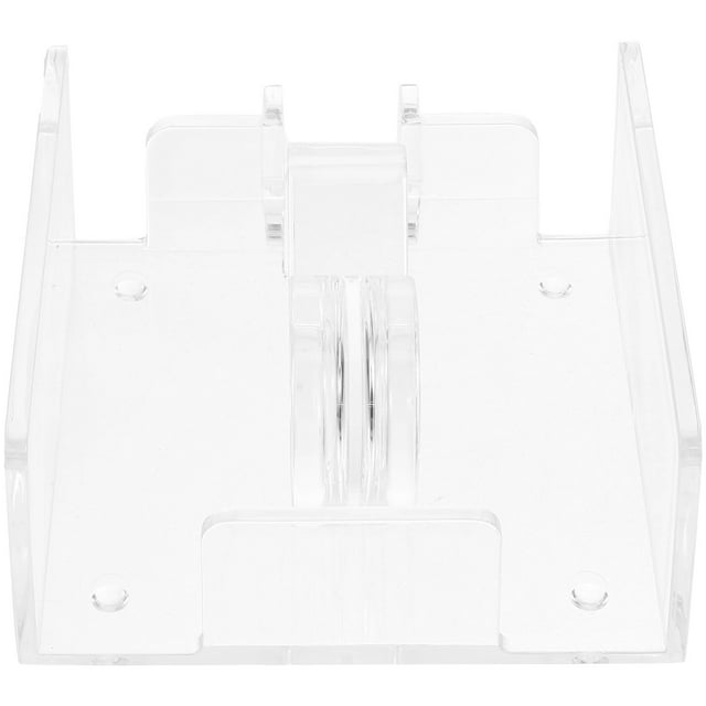 IFANLANDOR Organisateur de Mouchoirs pour le Visage Rangement de Mouchoirs en Acrylique Transparent Lot de 1