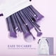 thumbnail image 3 of Set de brochas de maquillaje DuCare Professional, 20 unidades, color morado vegano, 3 of 7