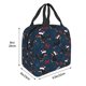 thumbnail image 3 of Easygdp Christmas Dachshund Bolsa Térmica Premium - Tela Oxford Impermeable, Gran Capacidad, Bolsillo Frontal, Unisex para Trabajo, Escuela, Actividades al Aire Libre y Picnics, 3 of 8