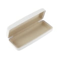 thumbnail image 3 of Estuche para Gafas de Bisagra Cuadrada Unique Bargains Almacenamiento de Gafas 6.5"x2.56"x1.46" Blanco, 3 of 5