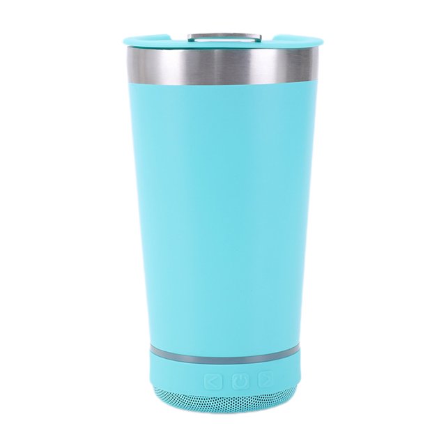 Yhmxh Utensilios de cocina Altavoz Bluetooth de 16 oz, vaso de acero inoxidable con aislamiento Muebles para cocina Accesorios de cocina Mueble organizador cocina Juego de utensilios de cocina