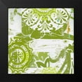 thumbnail image 2 of Mountain, Ricki 12x12 Black Modern Framed Museum Art Print Titled - Big Wheel I, 2 of 5