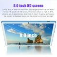 thumbnail image 5 of Kchsji 8 Inch Tablet, Android Tablet with 8-Core Processor 16GB ROM, 4G LTE SIM Card Support WiFi Calling, 1280*800 HD Screen for Streaming Gaming, Tablet PC for Students Business, 5 of 8