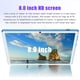 thumbnail image 4 of Pisexur Electronics - Tableta de 8 pulgadas para hombres, con WIFI, Bluetooth, llamadas de voz, juegos de aprendizaje, procesador de ocho núcleos de 16 GB/256 GB, compatible con tarjeta SIM, electrón, 4 of 7