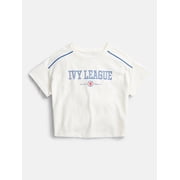 Wonder Nation Girls Graphic Tee with Short Sleeves, Sizes 4-10