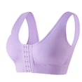 thumbnail image 2 of FAZVAOO Women's Sports Bras,Wireless Mesh Front Closure Bra with Running Yoga,Size L-5XL, 2 of 6