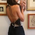 thumbnail image 4 of D&J Fashion Haut à Imprimé Creux pour Femmes, 4 of 4