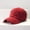 红色, variant on Retro washed perforated cotton dad hat baseball cap adjustable Polo truck driver hat unisex headband adjustable