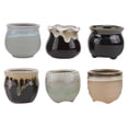 thumbnail image 5 of Phenofice 6pcs Small Planter Assorted Color for Countertop, 5 of 8