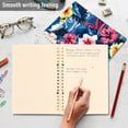 thumbnail image 5 of Sea and Tropical Flower Notebooks 1-subject Journal 60 Sheets A5 College Ruled Paper Detachable Ring 8.3"x5.7", 5 of 8