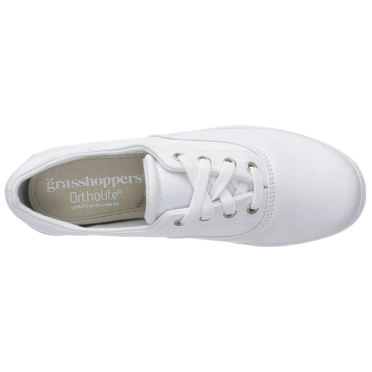 Grasshoppers Women's Janey Ii Fashion Sneaker, White, W US