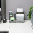 thumbnail image 5 of Mind Reader Desktop Organizer, File Storage, Accessory Storage, Workspace, Office, Metal, Silver, 5 of 5