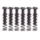 thumbnail image 2 of Paquete de puente de guitarra Yuyangstore 6 Tornillos 6 resortes herramientas Luthier Negro Tornillos de montaje de puente de guitarra, 2 of 5