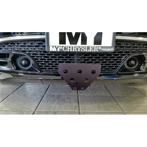 STO N SHO Front License Plate Bracket Compatible with 2015-2016 Chrysler 200 (SNS100)