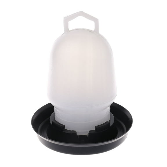 HYROOY Chick Feeder Waterer Set Baby Chick Waterer Feeder with Carrying Handle Capacity 0.5 L Chicken Water Feeder Pet Supplies