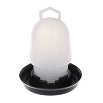 Chick Feeder Waterer Set Baby Chick Waterer Feeder with Carrying Handle Capacity 0.5 L Chicken Water Feeder Pet Supplies
