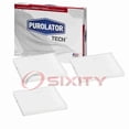 thumbnail image 3 of 3 pc Purolator TECH TC38188 Cabin Air Filters for 224900 24900 453-1014 4900 61624900 88568-52010 88568-52010-83 89900 AF1252 ALC-5221 C-38188 C38188 C38188P CAF1751 CAF1754 CAF8188 CCF7751 CF10139, 3 of 3