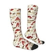 thumbnail image 3 of Balery Cartoon Mushrooms Fun Novelty Socks Men'S Women'S Crew Socks Funny Crazy Novelty Socks Quirky And Cool Socks, 3 of 9