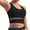 Black, variant on Sleeveless Flowy Tank Tops for Women Polyester Red Crew Neck Yoga Clothing Patchwork Refreshing Pull-on Modern Tank Tops Wine,S