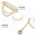 thumbnail image 5 of Golden Zinc Alloy Belly Waist Chain for Women Suitable for Party and Everyday Wear 8.5 Inches, 5 of 8
