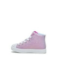 thumbnail image 3 of Skechers Youth Girls' Twinkle Sparks Galaxy High Top Sneaker, 3 of 9