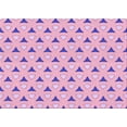 thumbnail image 1 of Ahgly Company Machine Washable Indoor Rectangle Transitional Blossom Pink Area Rugs, 2' x 5', 1 of 7