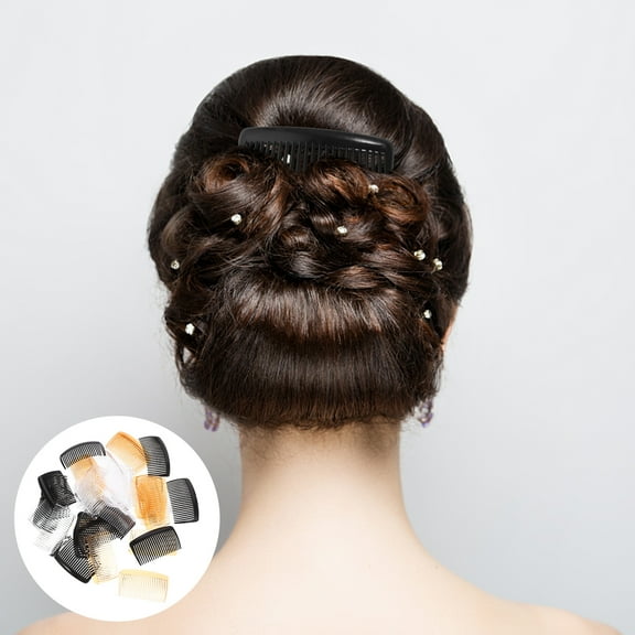 BESTYASH 36Pcs Bridal Hair Side Combs Assorted Colors Decorative Hair Combs for DIY Projects