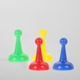 thumbnail image 2 of FRCOLOR 40pcs Board Game Pieces Plastic Chess Props Toy, 2 of 8