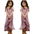 thumbnail image 5 of Mother and Daughter Dresses Matching Set Strapless Fork Dress Sundress Mommy and Me Clothing Summer Family Outfits, 5 of 7