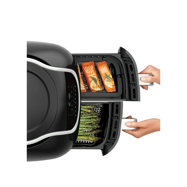 Power Xl 10 Qt Dual Basket Air Fryer Black Reviews informacionpublica