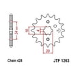 thumbnail image 2 of JT Steel Front Sprocket 11T for Street KAWASAKI G3SS90 1969-1974, 2 of 4