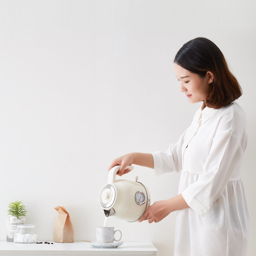 Xiaomi Ocooker QS-1701 Stainless Steel Luxury Electric Kettle 1.7L description image 2