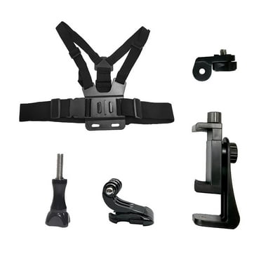 Universal Cell Phone Chest Mount Harness Strap Holder Phone Mobile Clip> U9C0