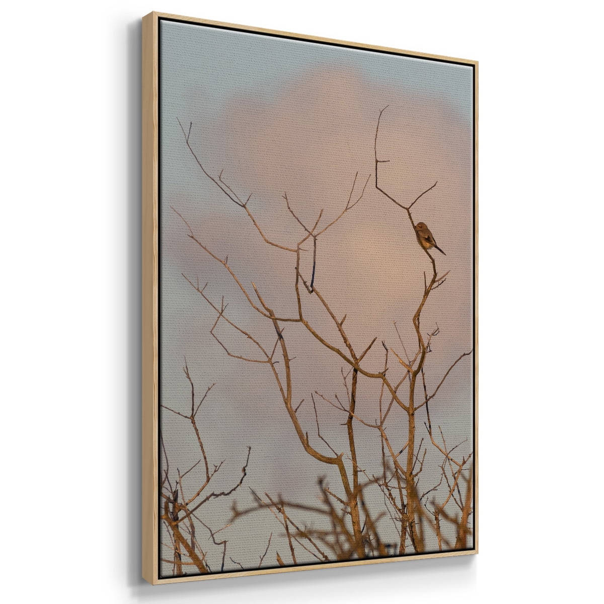 At Dawn Framed Premium Gallery Wrapped Canvas - Ready to Hang