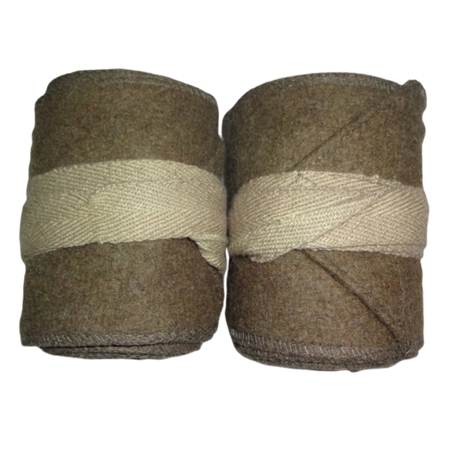Jambières Longues Puttees Anglaises – Reproduction WW1/WW2 – Noires – Taille Unique