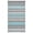 Blue Multi, variant on ZACOO 5'x8' Geometric Stripe Outdoor Rug, Waterproof UV Resistant Patio Mat for Small Deck RV, Black White
