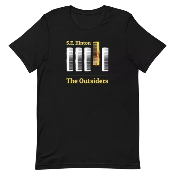 Reprint Rare THE OUTSIDERS Book Movie Graphic Tee Shirt Unisex t-shirt